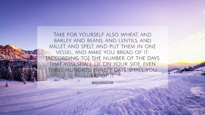 Picture 07 - Ezekiel 4:9 WEB Desktop Wallpaper - Take for yourself also wheat, and barley, and - Desktop Bible Verse Wallpaper