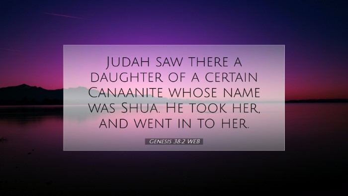 Picture 07 - Genesis 38:2 WEB Desktop Wallpaper - Judah saw there a daughter of a certain Canaanite - Desktop Bible Verse Wallpaper