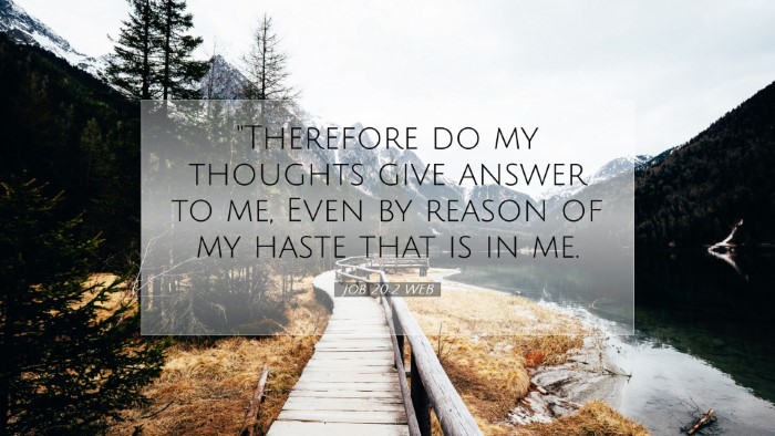 Picture 07 - Job 20:2 WEB Desktop Wallpaper - 