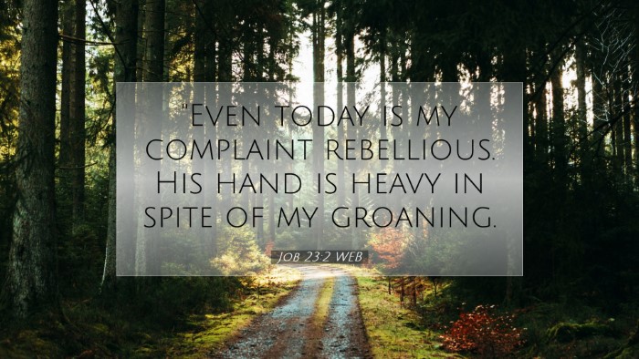 Picture 07 - Job 23:2 WEB Desktop Wallpaper - 