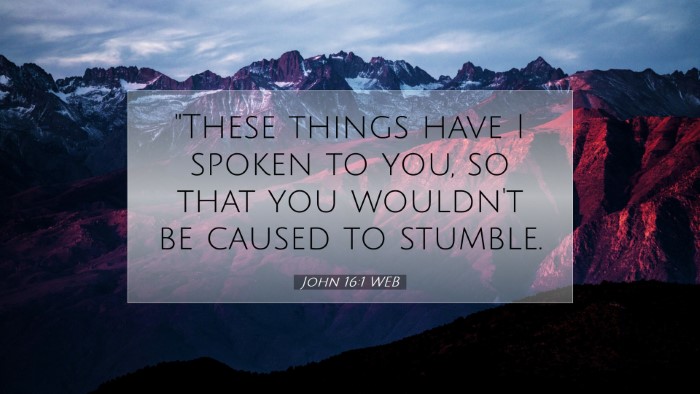 Picture 07 - John 16:1 WEB Desktop Wallpaper - 
