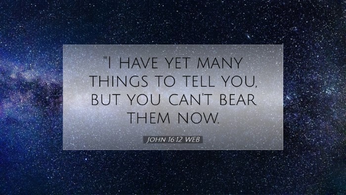 Picture 07 - John 16:12 WEB Desktop Wallpaper - 