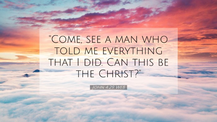 Picture 07 - John 4:29 WEB Desktop Wallpaper - 