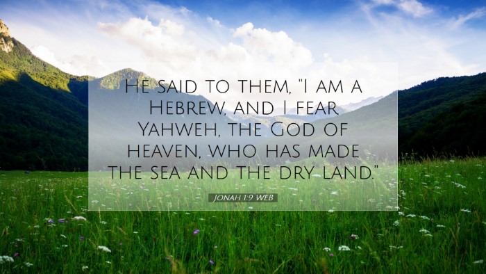 Picture 07 - Jonah 1:9 WEB Desktop Wallpaper - He said to them, 