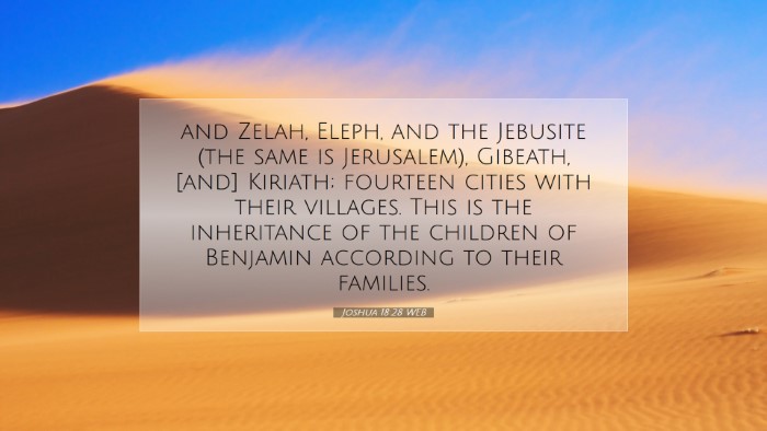 Picture 07 - Joshua 18:28 WEB Desktop Wallpaper - and Zelah, Eleph, and the Jebusite (the same is - Desktop Bible Verse Wallpaper