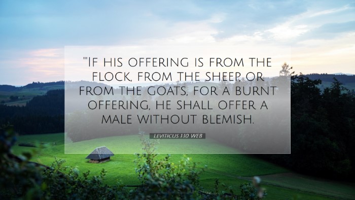 Picture 07 - Leviticus 1:10 WEB Desktop Wallpaper - 