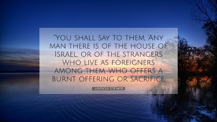 Picture 07 - Leviticus 17:8 WEB Desktop Wallpaper - 