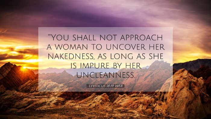 Picture 07 - Leviticus 18:19 WEB Desktop Wallpaper - 