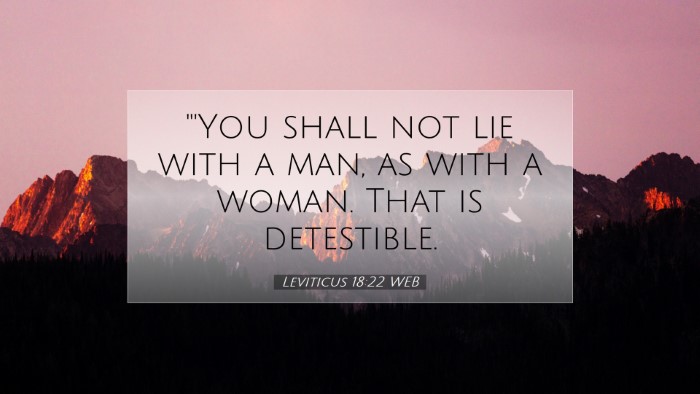 Picture 07 - Leviticus 18:22 WEB Desktop Wallpaper - 