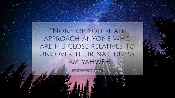 Picture 07 - Leviticus 18:6 WEB Desktop Wallpaper - 