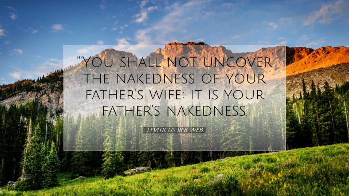 Picture 07 - Leviticus 18:8 WEB Desktop Wallpaper - 