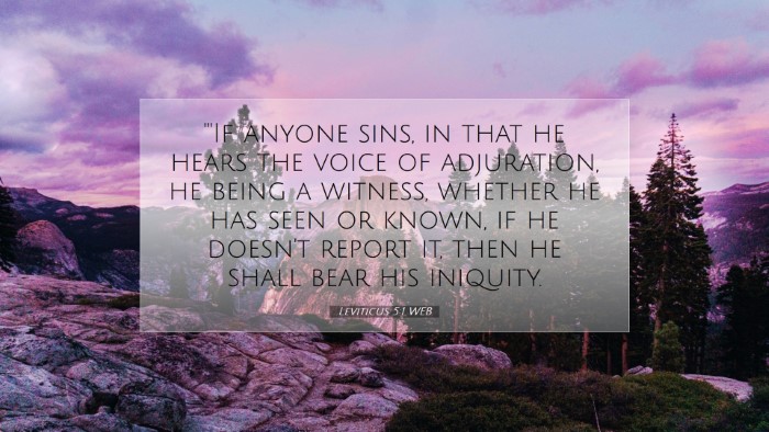 Picture 07 - Leviticus 5:1 WEB Desktop Wallpaper - 