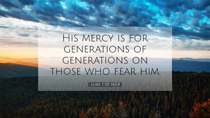 Picture 07 - Luke 1:50 WEB Desktop Wallpaper - His mercy is for generations of generations on - Desktop Bible Verse Wallpaper