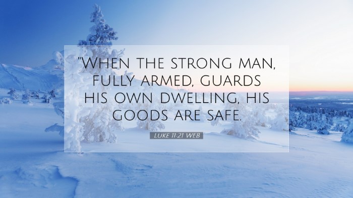 Picture 07 - Luke 11:21 WEB Desktop Wallpaper - 