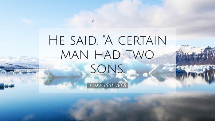 Picture 07 - Luke 15:11 WEB Desktop Wallpaper - He said, 