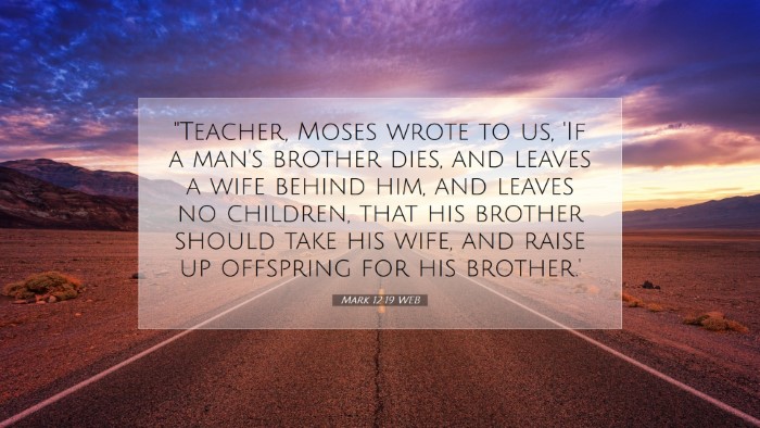 Picture 07 - Mark 12:19 WEB Desktop Wallpaper - 