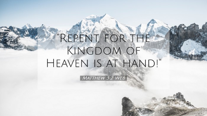 Picture 07 - Matthew 3:2 WEB Desktop Wallpaper - 