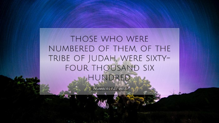 Picture 07 - Numbers 1:27 WEB Desktop Wallpaper - those who were numbered of them, of the tribe of - Desktop Bible Verse Wallpaper