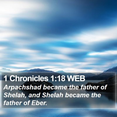 1 Chronicles 1:18 WEB Bible Verse Image