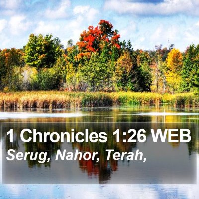 1 Chronicles 1:26 WEB Bible Verse Image