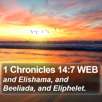 1 Chronicles 14:7 WEB Bible Verse Image