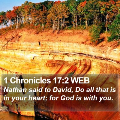 1 Chronicles 17:2 WEB Bible Verse Image
