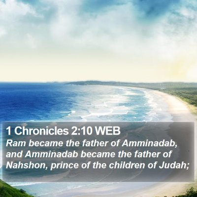 1 Chronicles 2:10 WEB Bible Verse Image
