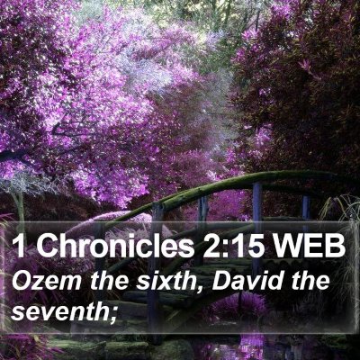 1 Chronicles 2:15 WEB Bible Verse Image