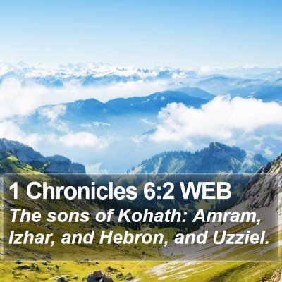 1 Chronicles 6:2 WEB Bible Verse Image