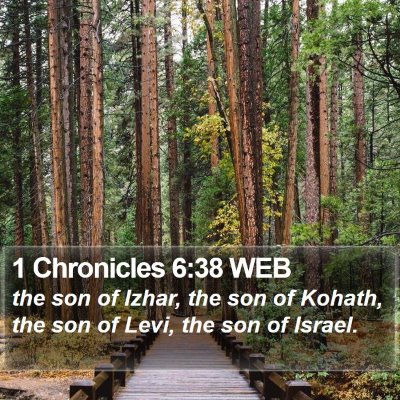 1 Chronicles 6:38 WEB Bible Verse Image