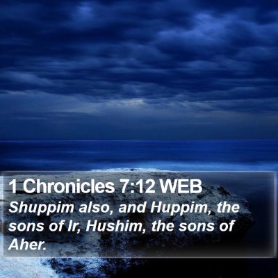 1 Chronicles 7:12 WEB Bible Verse Image