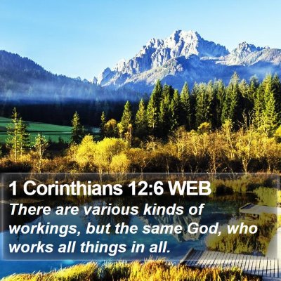 1 Corinthians 12:6 WEB Bible Verse Image