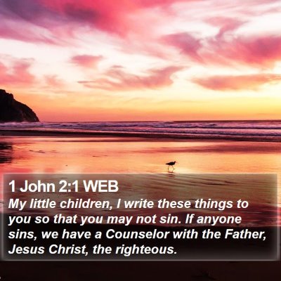 1 John 2:1 WEB Bible Verse Image