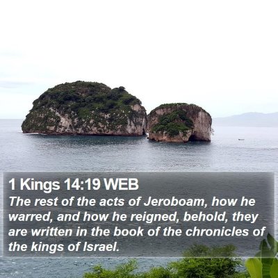 1 Kings 14:19 WEB Bible Verse Image