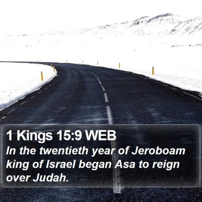 1 Kings 15:9 WEB Bible Verse Image