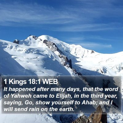 1 Kings 18:1 WEB Bible Verse Image