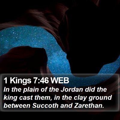 1 Kings 7:46 WEB Bible Verse Image