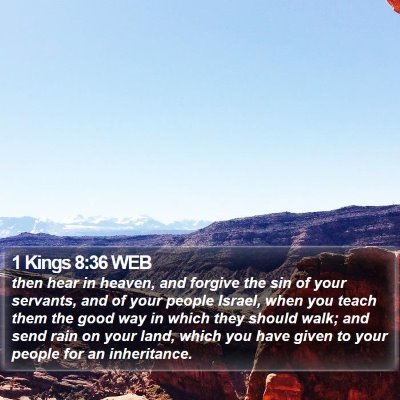 1 Kings 8:36 WEB Bible Verse Image