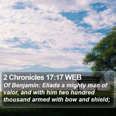 2 Chronicles 17:17 WEB Bible Verse Image