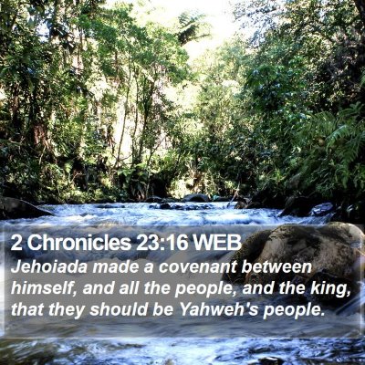 2 Chronicles 23:16 WEB Bible Verse Image