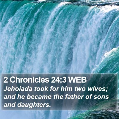 2 Chronicles 24:3 WEB Bible Verse Image