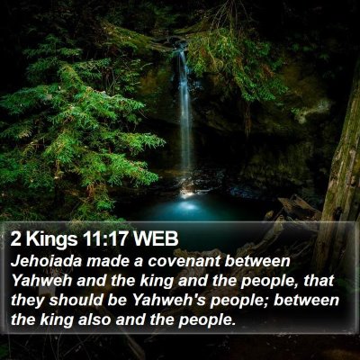 2 Kings 11:17 WEB Bible Verse Image