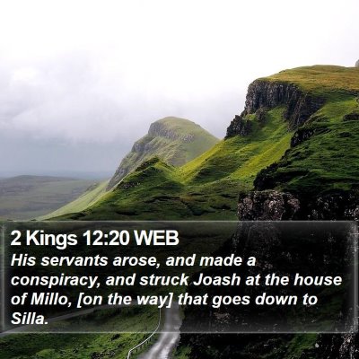 2 Kings 12:20 WEB Bible Verse Image