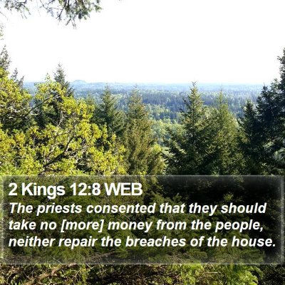 2 Kings 12:8 WEB Bible Verse Image