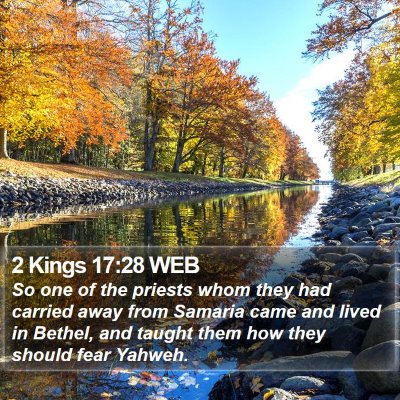 2 Kings 17:28 WEB Bible Verse Image