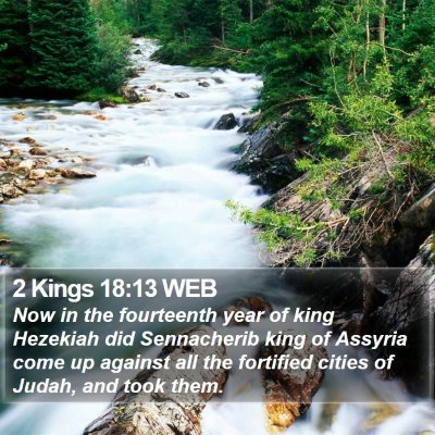 2 Kings 18:13 WEB Bible Verse Image