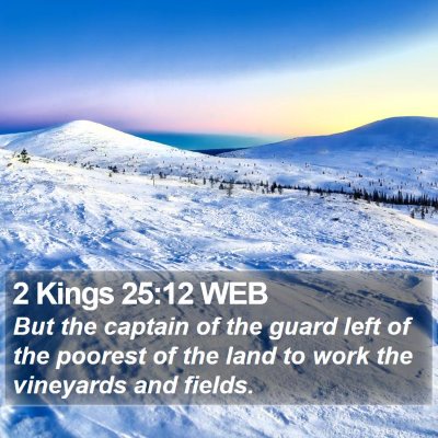 2 Kings 25:12 WEB Bible Verse Image