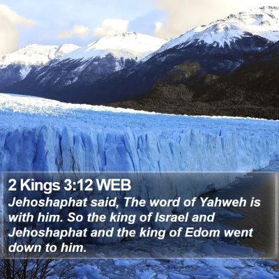 2 Kings 3:12 WEB Bible Verse Image