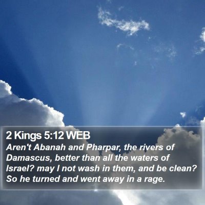 2 Kings 5:12 WEB Bible Verse Image