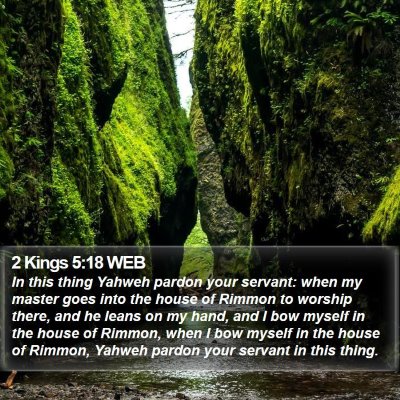 2 Kings 5:18 WEB Bible Verse Image